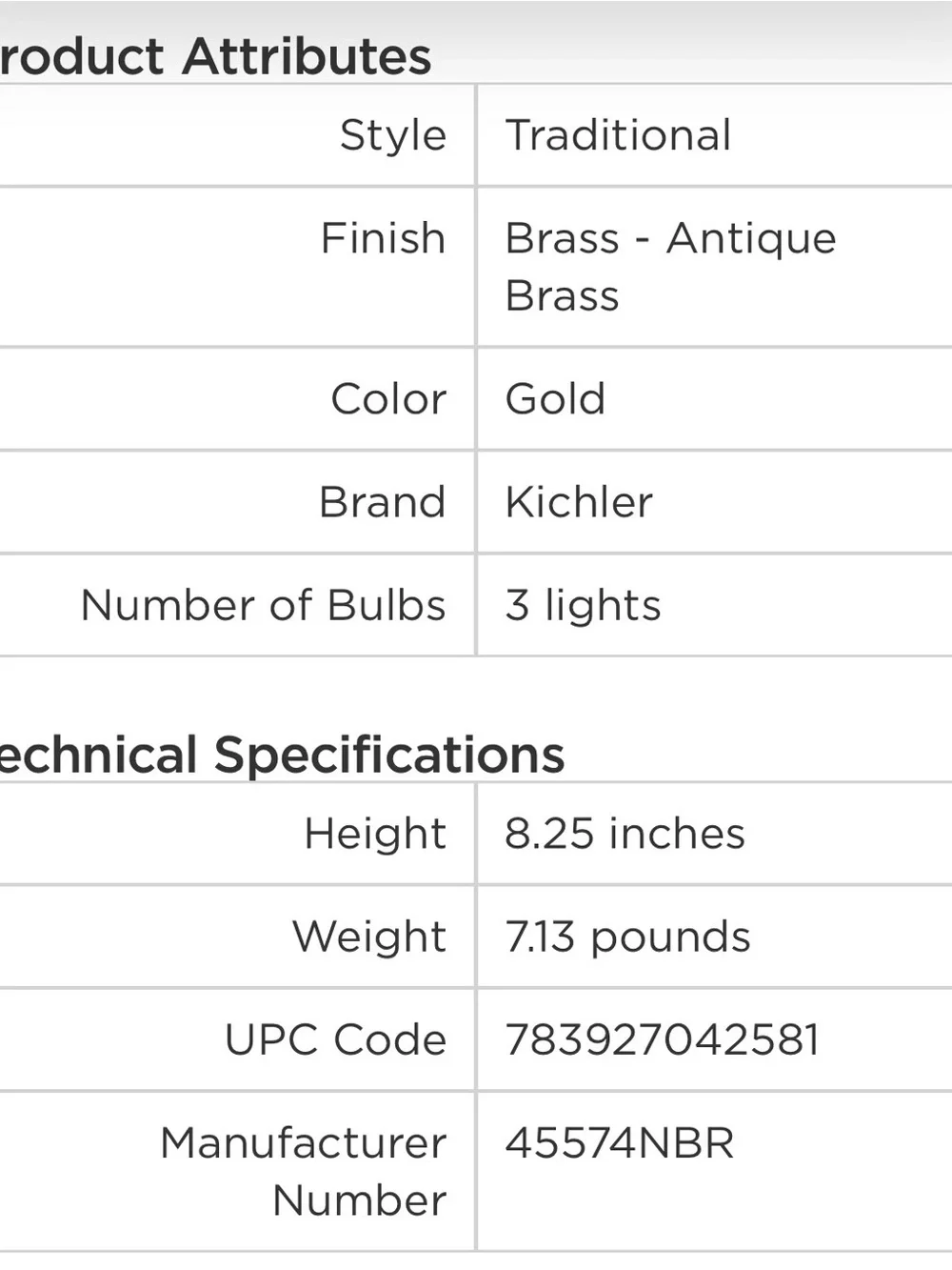 3-Light Frosted Glass Vanity Light in Brushed Brass